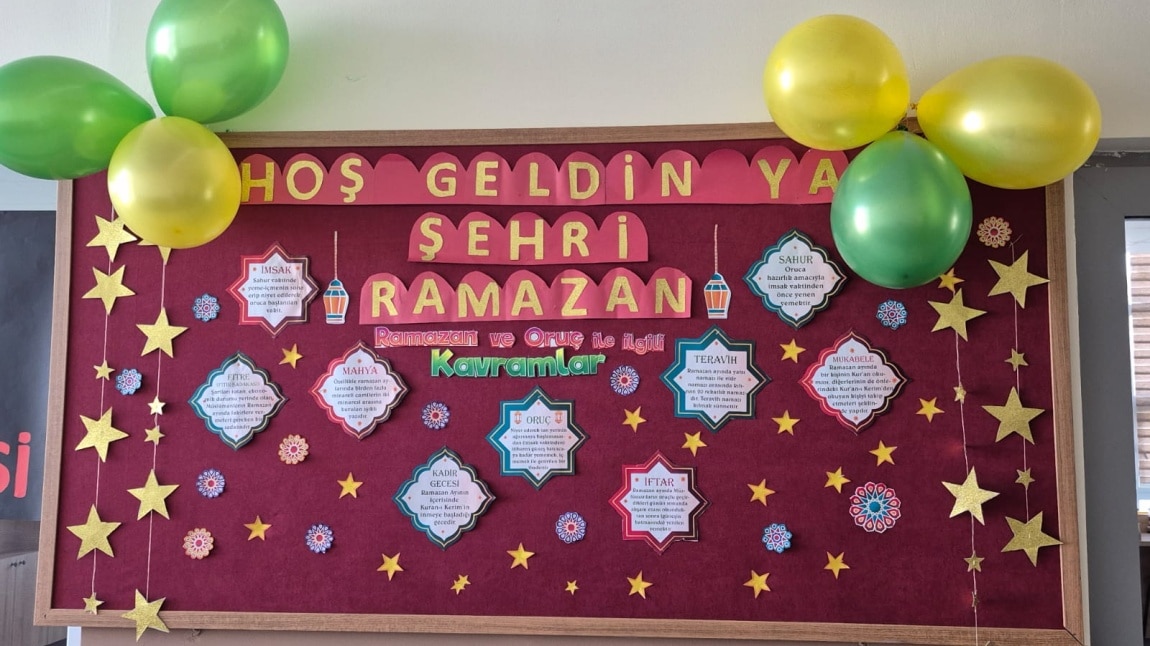 HOŞ GELDİN RAMAZAN 